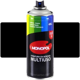 [400-39] Pintura en Aerosol MULTI USO 400ml (Negro)