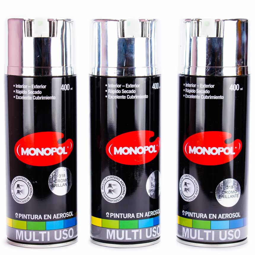 Pintura en Aerosol MULTI USO METALICA 400ml