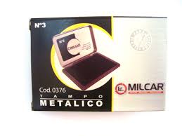 Tampo metalico MILCAR Nro3