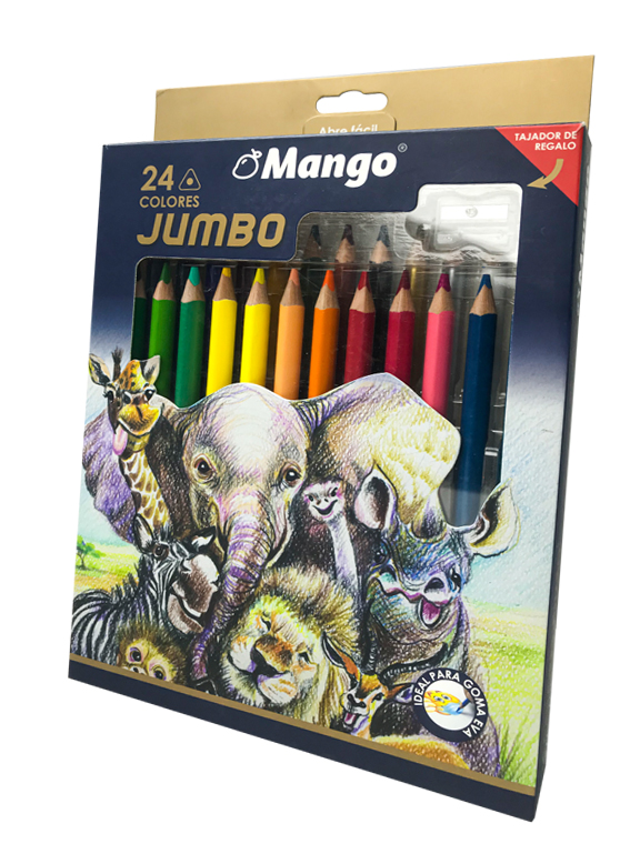 Color Largo JUMBO Mango 24 Colores