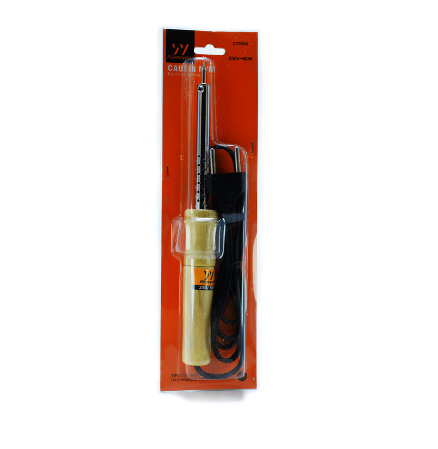 Cautin para Soldadura FERRAWY Electronica 60 WATTS