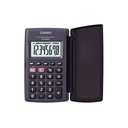Mini calculadora negro con tapa
