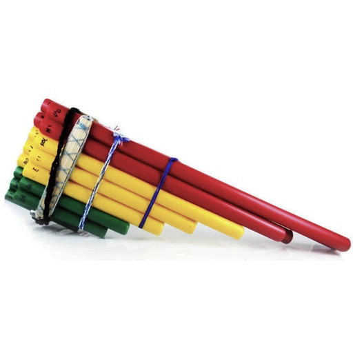 Instrumento musical"-Zampoña 7-8 tubos