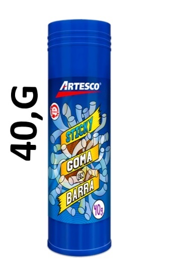 Pegamento en Barra ARTESCO de 40grs paquete de 12pcs