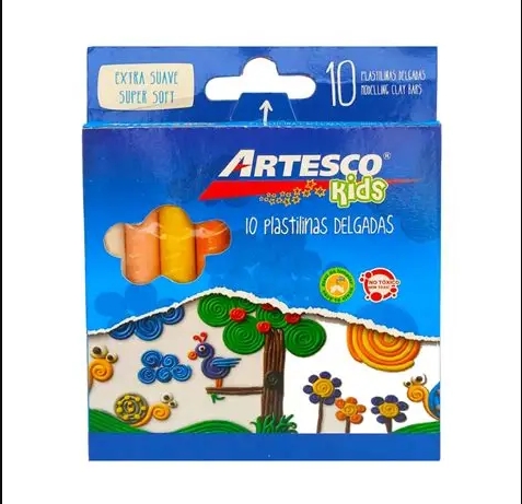 Plastilina Artesco KIDS 10 colores OFERTA
