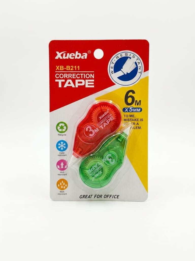 Corrector En Cinta Pequeño 2en 1 6M. TAPE