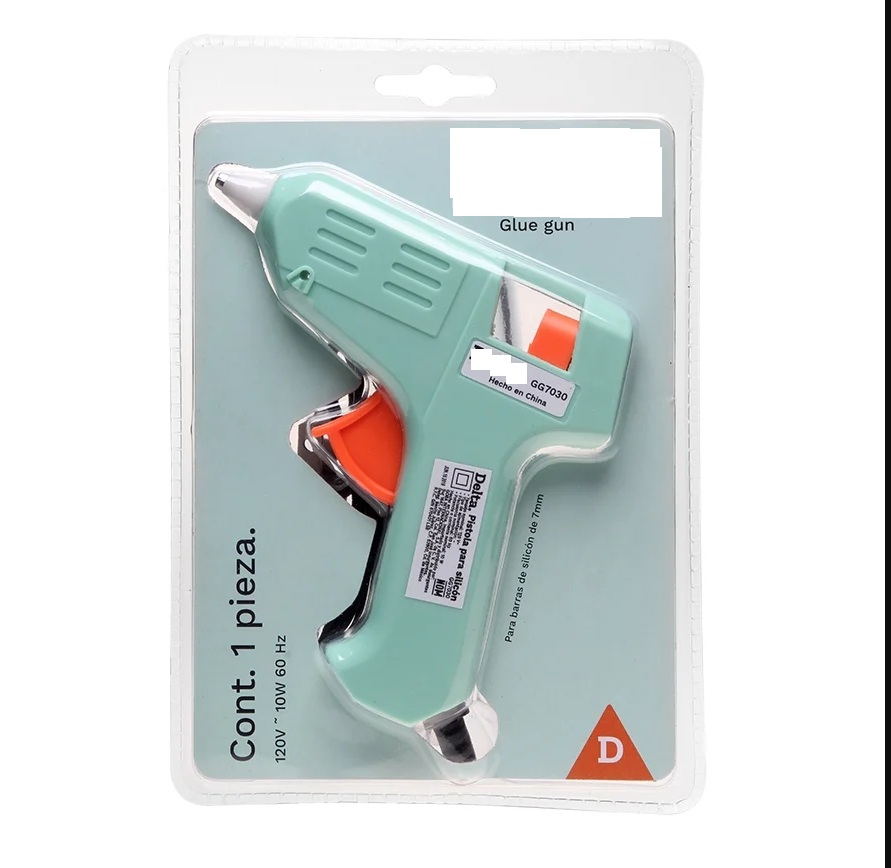 Pistola Para Silicona Economica a Color