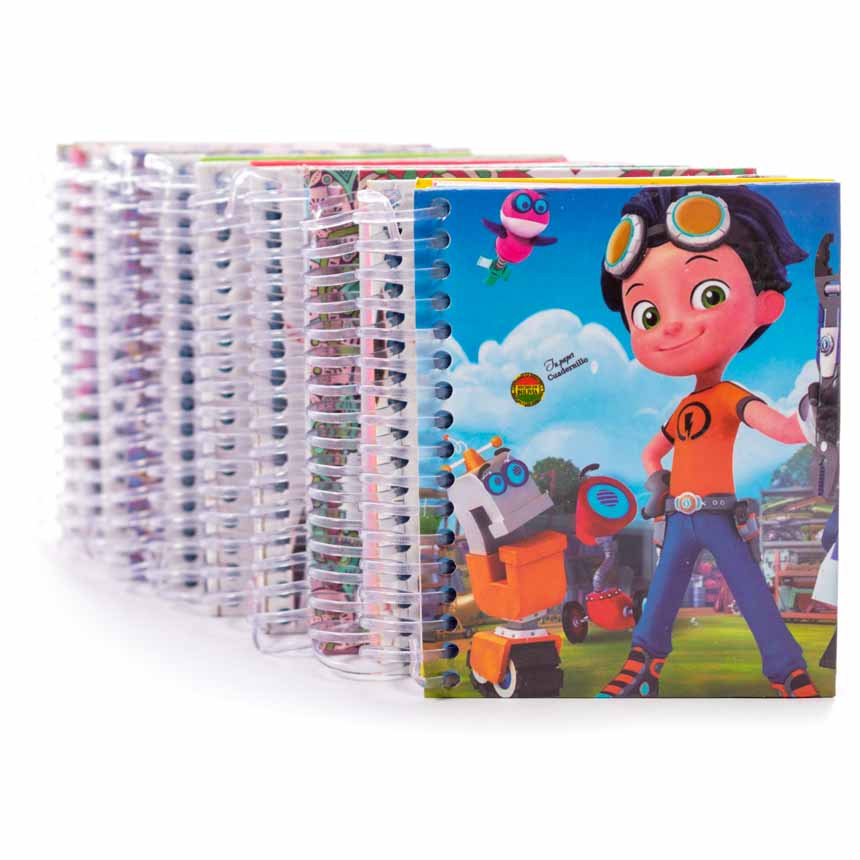 Anotacion (CUADRADO GRANDE) con solapa 180 Hojas 10PCS