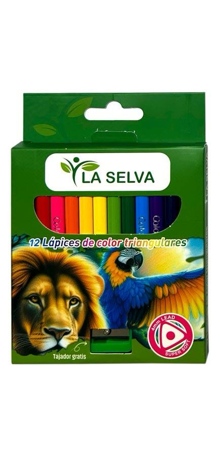 Color corto La Selva 12 colores