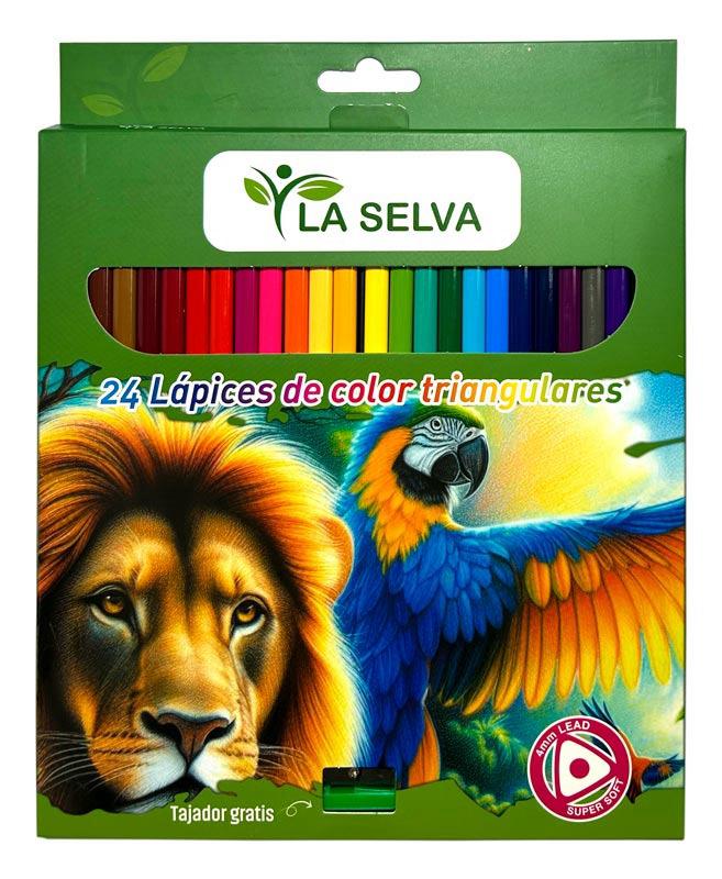 Color largo La Selva 24 colores mina 4mm