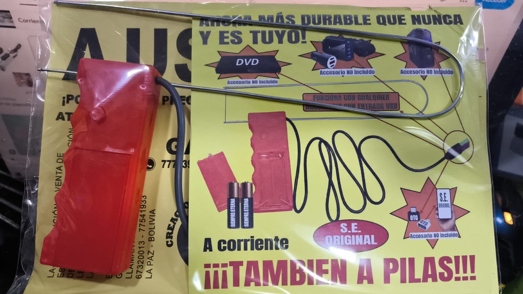 Corta Plastoformo a cable USB