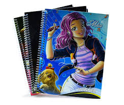 Cuaderno anillado artesanal Medio Oficio Elba 100h paq.de 10 unid.