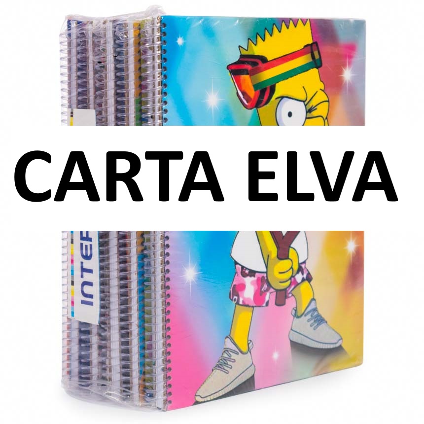 Cuaderno anillado artesanal carta elba 100h paq.de 10 unid.