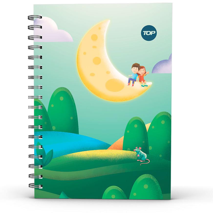 Cuaderno anillado medio oficio TOP 100h