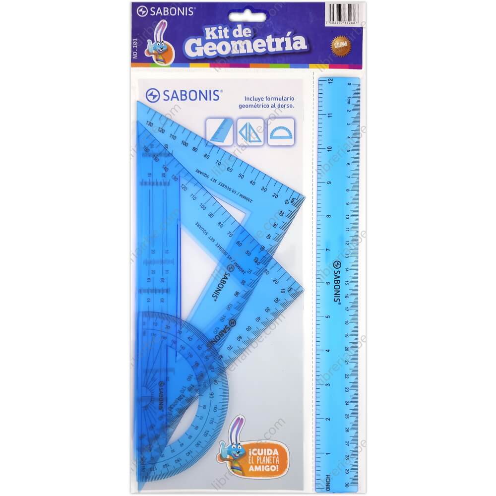 Estuche geometrico Sabonis 30cm