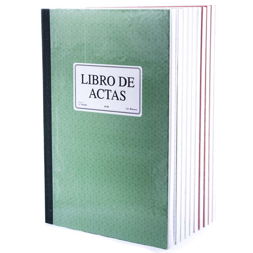 Libro de Acta 10pcs