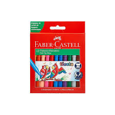 Marcador fiesta Faber Castell 12 colores