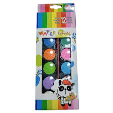 Acuarelas Grande panda de 12 colores