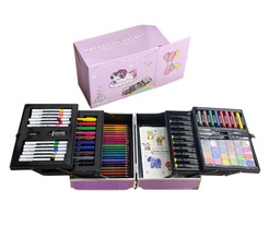 [133PCS] Set de Arte de 3 pisos 133pcs
