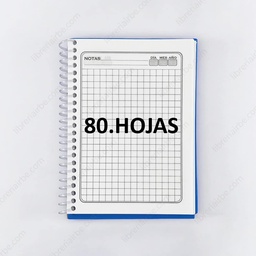 Anotaciones 10x14cm 80 hojas,
