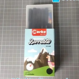 Boligrafo Borrable Marko Rigido 12PCS Economico