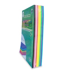 [B15-CA] Bon de 15 colores 500 hojas Carta La Selva
