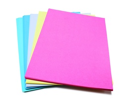 [CAR-CAR-COLOR] Cartulina Suave Carta 100hjs