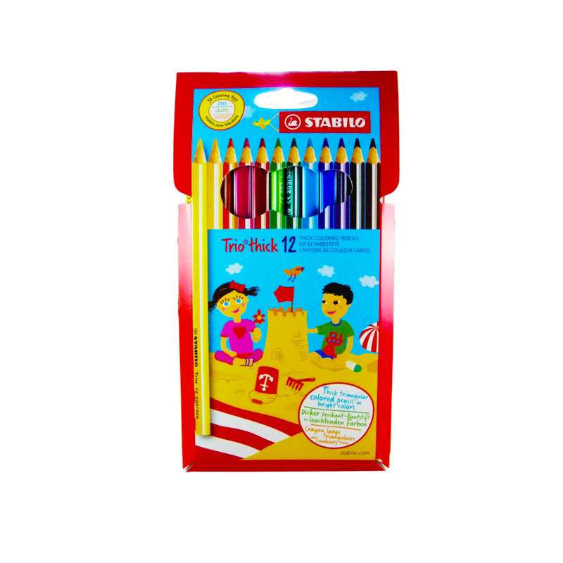 Color largo stabilo  12 colores