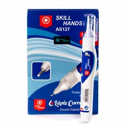 [AS127] Corrector tipo boligrafo Skill Hands 9ml- 12pcs
