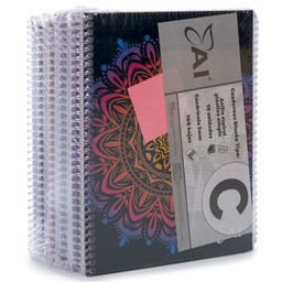 [ANI-AI-1/2OF] Cuaderno anillado Carta American Iris 100H