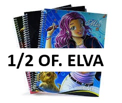 [ANLL-MO-ELV] Cuaderno anillado artesanal Medio Oficio Elba 100h paq.de 10 unid.