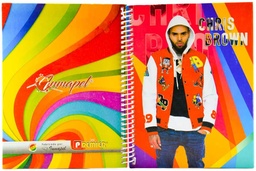 [100HJS-MEN] Cuaderno anillado artesanal Medio oficio menudo 100h paq.de 10unid