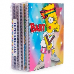 [ANLL-100-ELBA-CA] Cuaderno anillado artesanal carta elba 100h paq.de 10 unid.