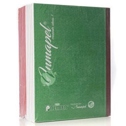 [COS-INMA-CAR-100H] Cuaderno cosido Artesanal Carta Economico Inmapel 100H