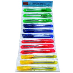 [120-EST] Estilete pequeno hoja de 12mm, tira de 12PCS