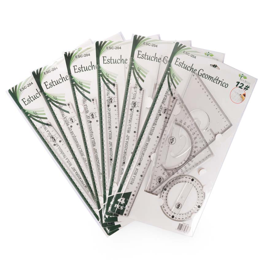 Estuche Geometrico GRANDE frebiel