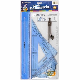 [101A] Estuche geometrico Kit + Compas Sabonis