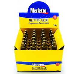 [D4236-D] Glitter merletto dorado 35grs (24pcs)