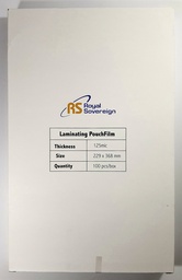 [125MIC] Lamina para plastificar oficio de 100unid.