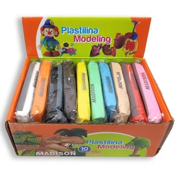 [8864] Plastilina  Madison barras gigantes 10 colores