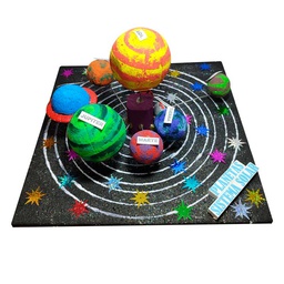 [MSS3D] Maqueta sistema solar Grande color