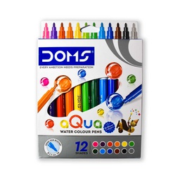 [7265/7211] Marcador aqua water colour pens DOMS 12pcs