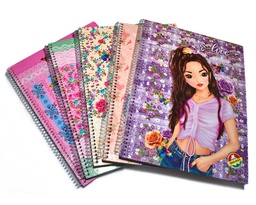 [CATGCF100] Cuaderno anillado full color tipo genesis carta Flipo 100 hojas.