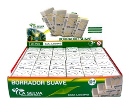 [LS6962] Borrador suave grande la selva 24pcs